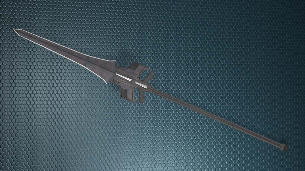 MCF sci fi Sword Rifle
