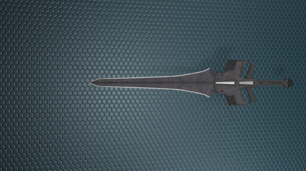 MCF sci fi Sword Rifle