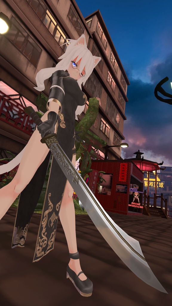 MCF Chinese willow leaf sword 青龍刀 柳刃刀