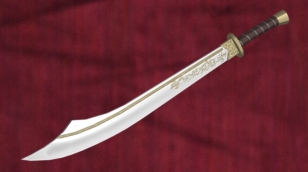 MCF Chinese willow leaf sword 青龍刀 柳刃刀
