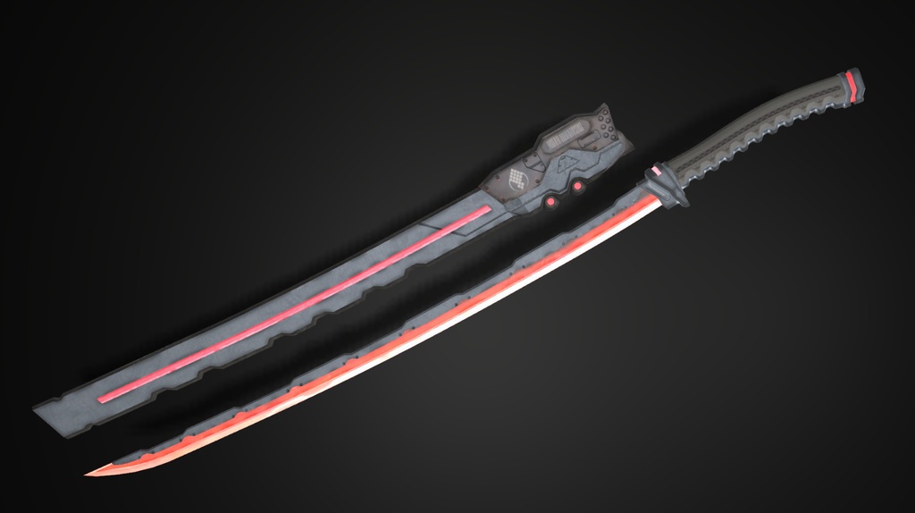 MCF Sci-Fi Katana