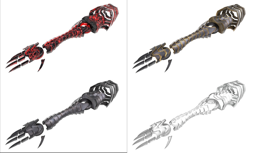 MCF Sub Arm Kishin kaina 鬼神腕(サブアーム)