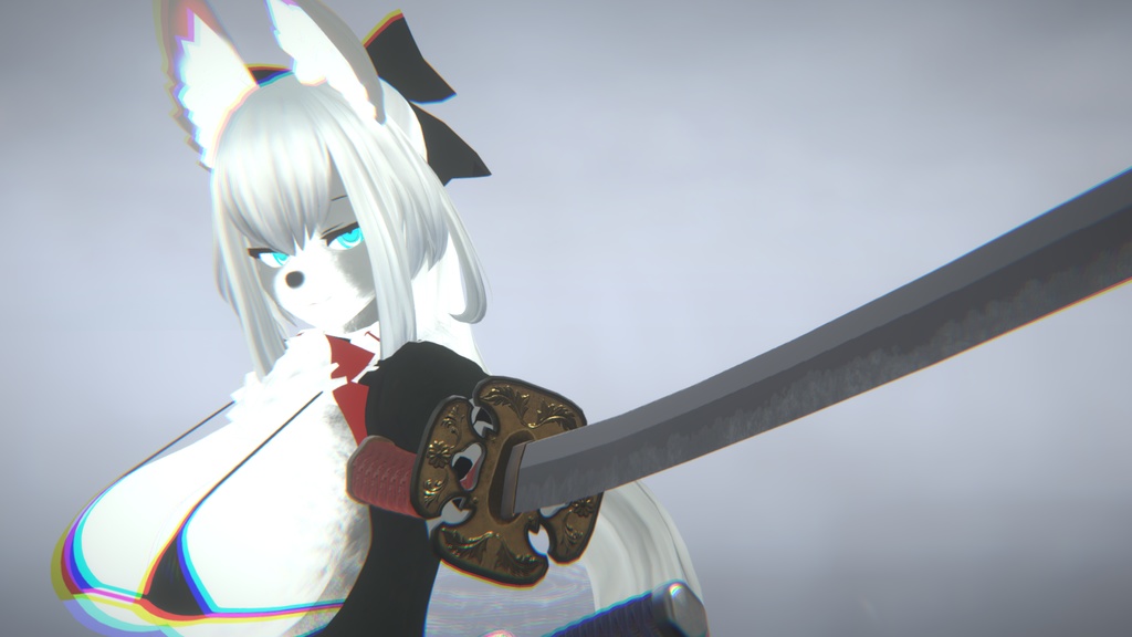 MCF 打刀京拵 記四季 白牙神凛 大神