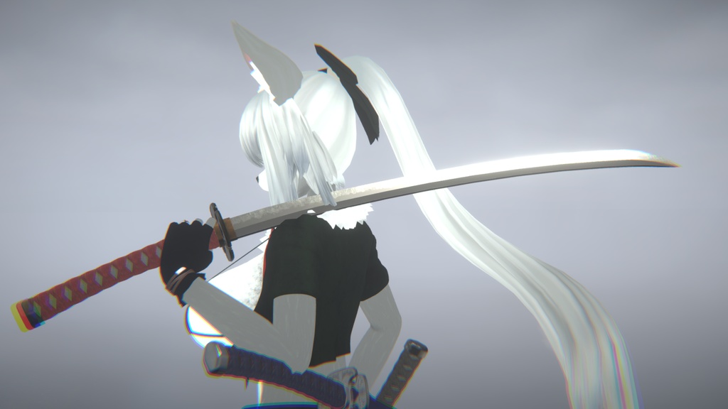 MCF 打刀京拵 記四季 白牙神凛 大神