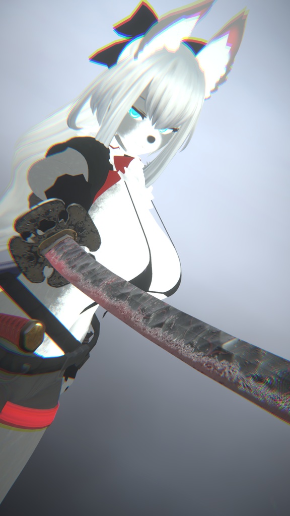 MCF 打刀京拵 記四季 白牙神凛 大神