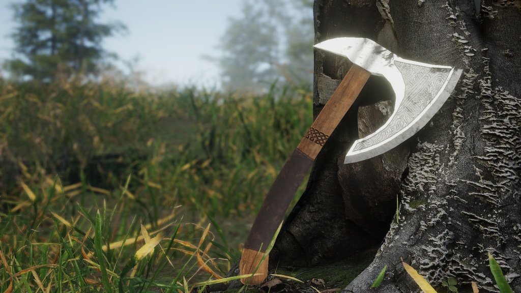 MCF Viking hand axe