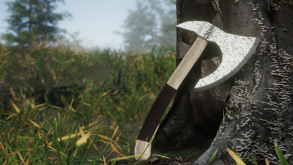 MCF Viking hand axe