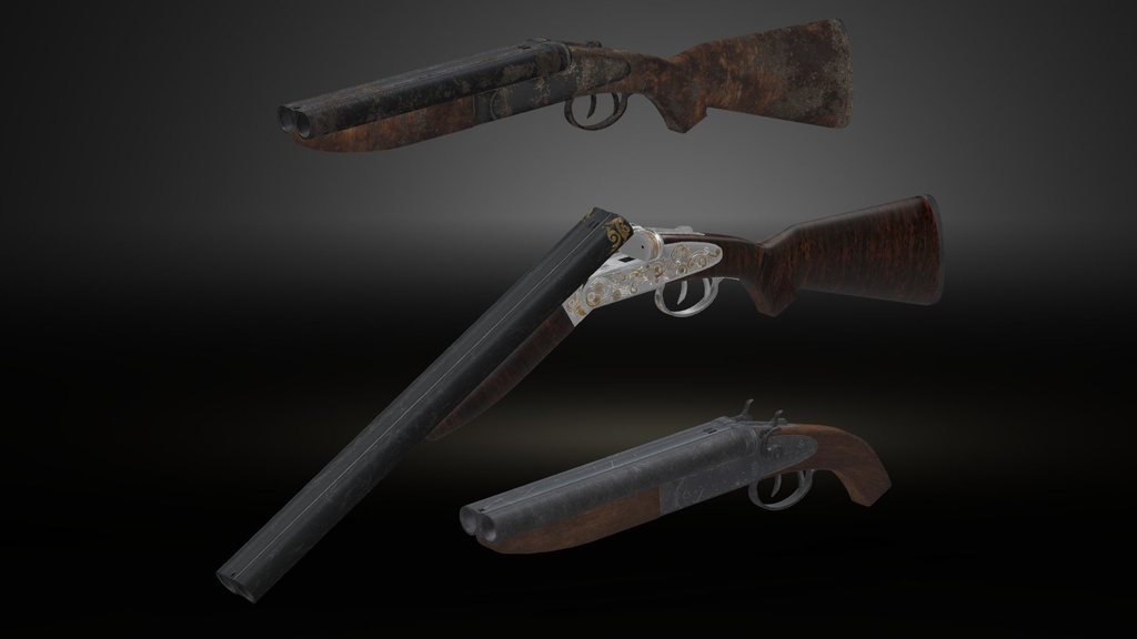 MCF Double Barrel shotgun