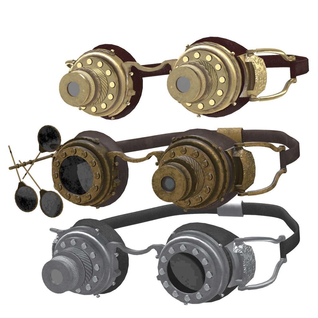 MCF STeampunk Goggles