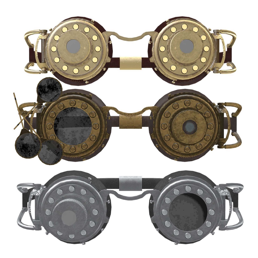 MCF STeampunk Goggles