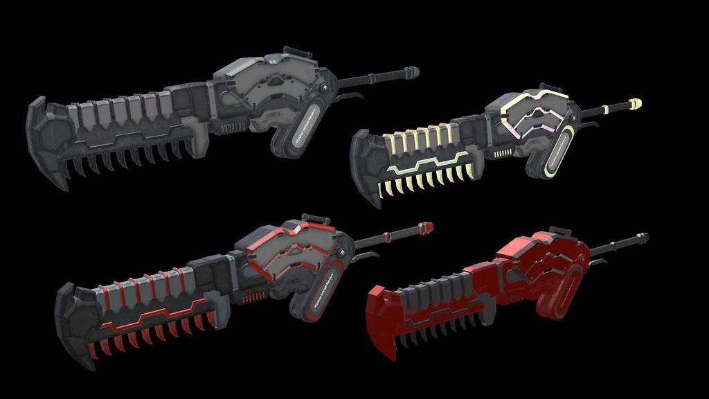 MCF Anti Beast Gunblade Loup Garou