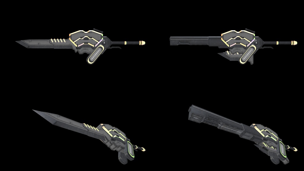 MCF Anti Beast Gunblade Loup Garou