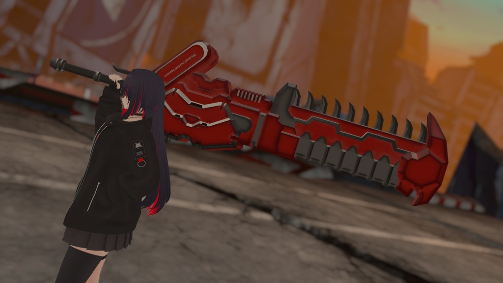 MCF Anti Beast Gunblade Loup Garou