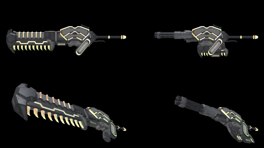 MCF Anti Beast Gunblade Loup Garou