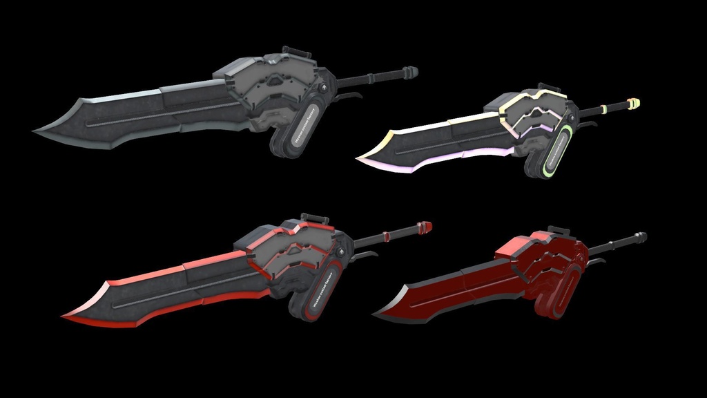 MCF Anti Beast Gunblade Loup Garou