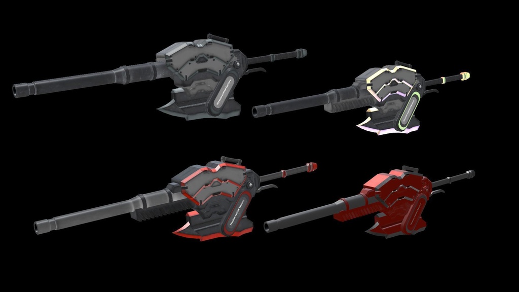 MCF Anti Beast Gunblade Loup Garou