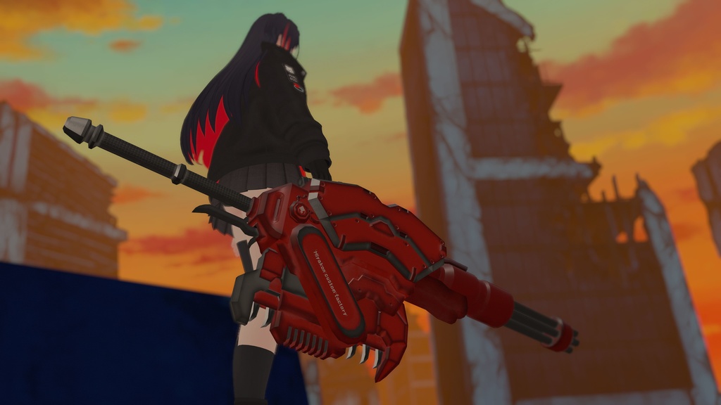 MCF Anti Beast Gunblade Loup Garou