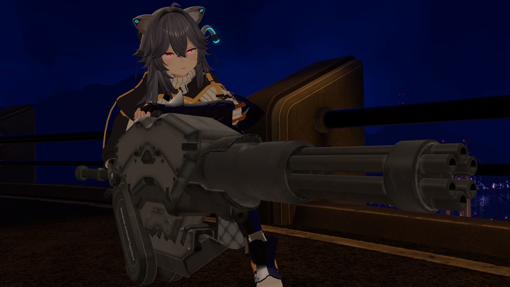 MCF Anti Beast Gunblade Loup Garou