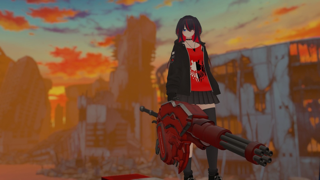 MCF Anti Beast Gunblade Loup Garou