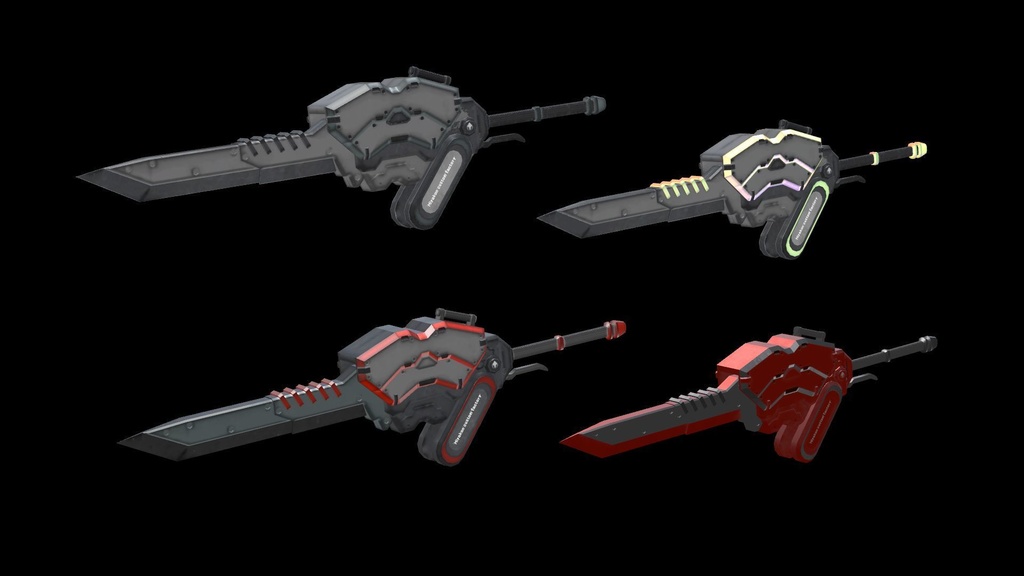 MCF Anti Beast Gunblade Loup Garou