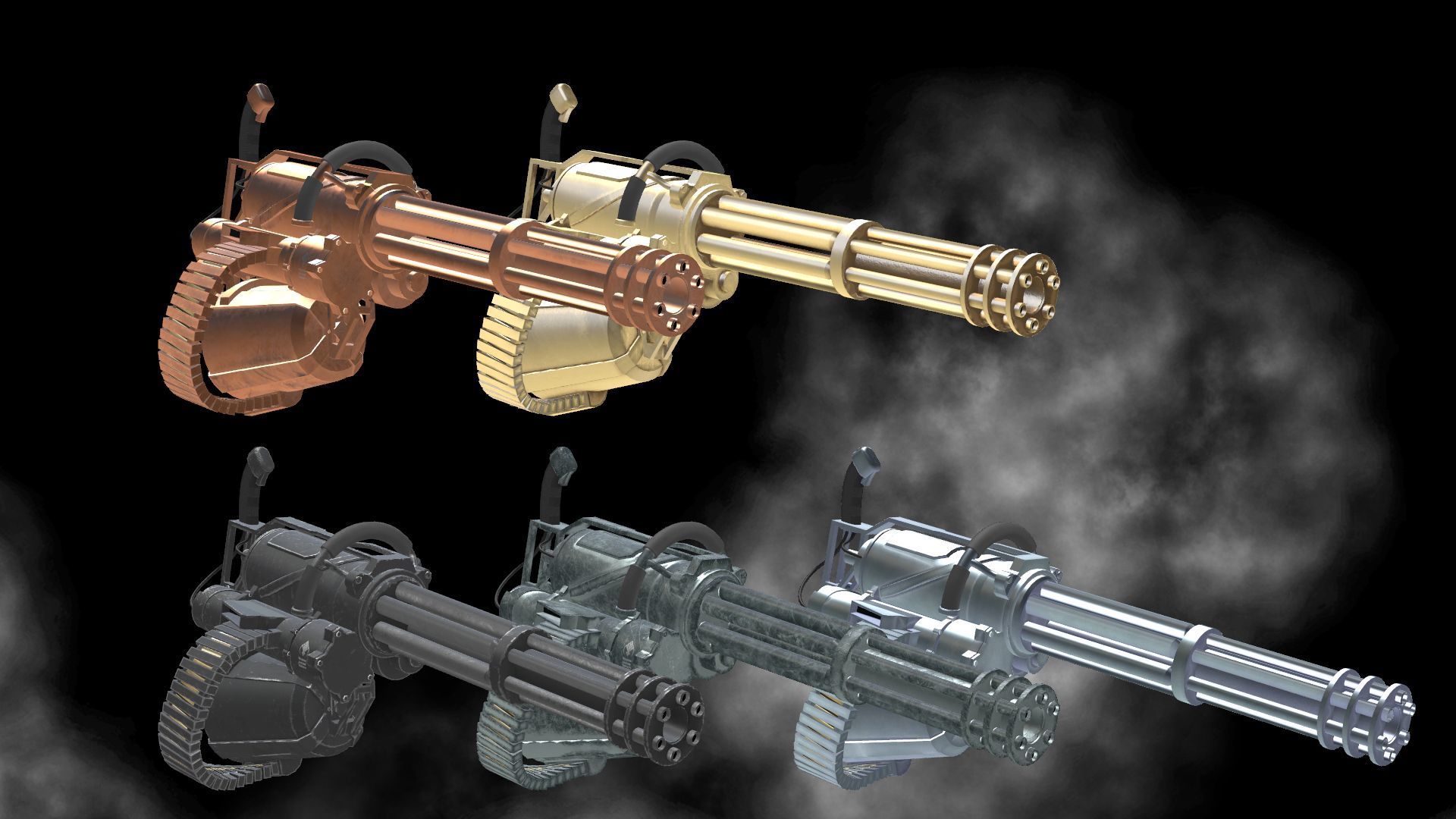 Mini Gun Custom MCF Minigun M23 Painkiller - Miyakon Custom Factory - BOOTH