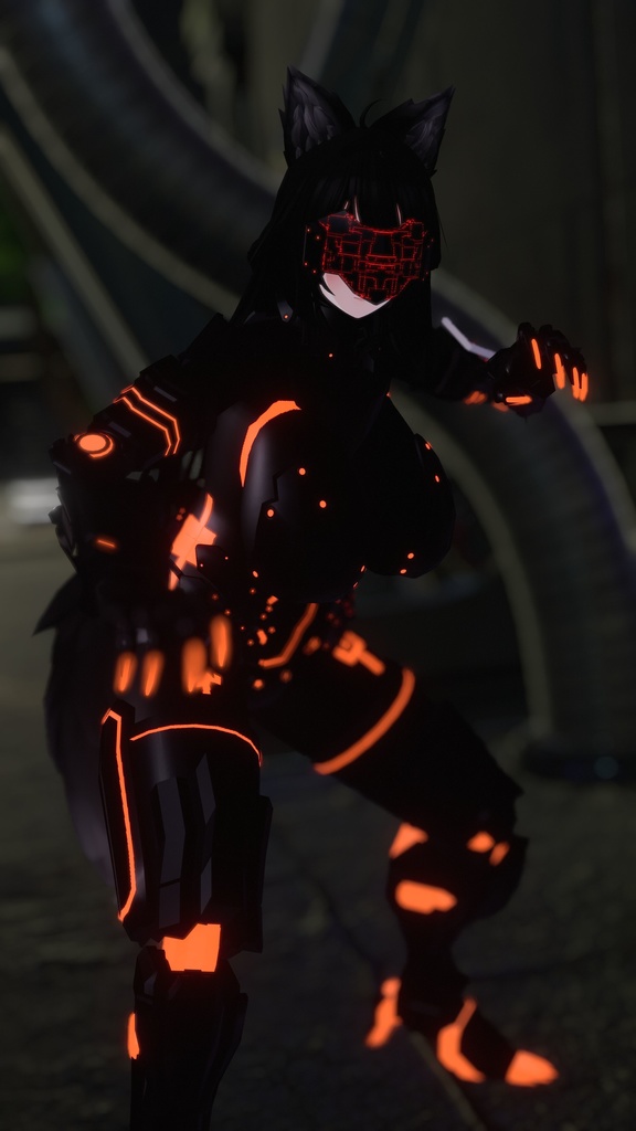 MCF Sci Fi Suit Blade Wolf