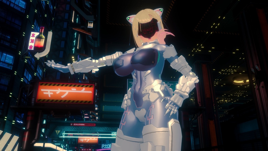 MCF Sci Fi Suit Blade Wolf