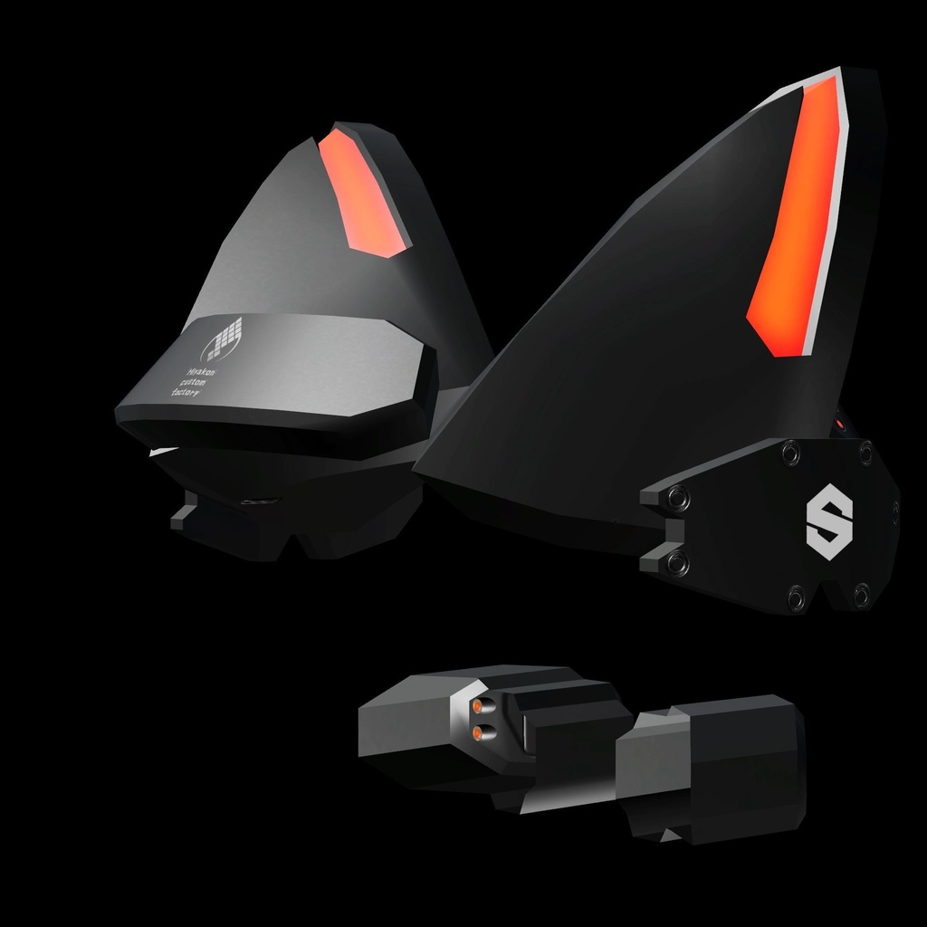 MCF Cyberpunk kemomimi Head Parts