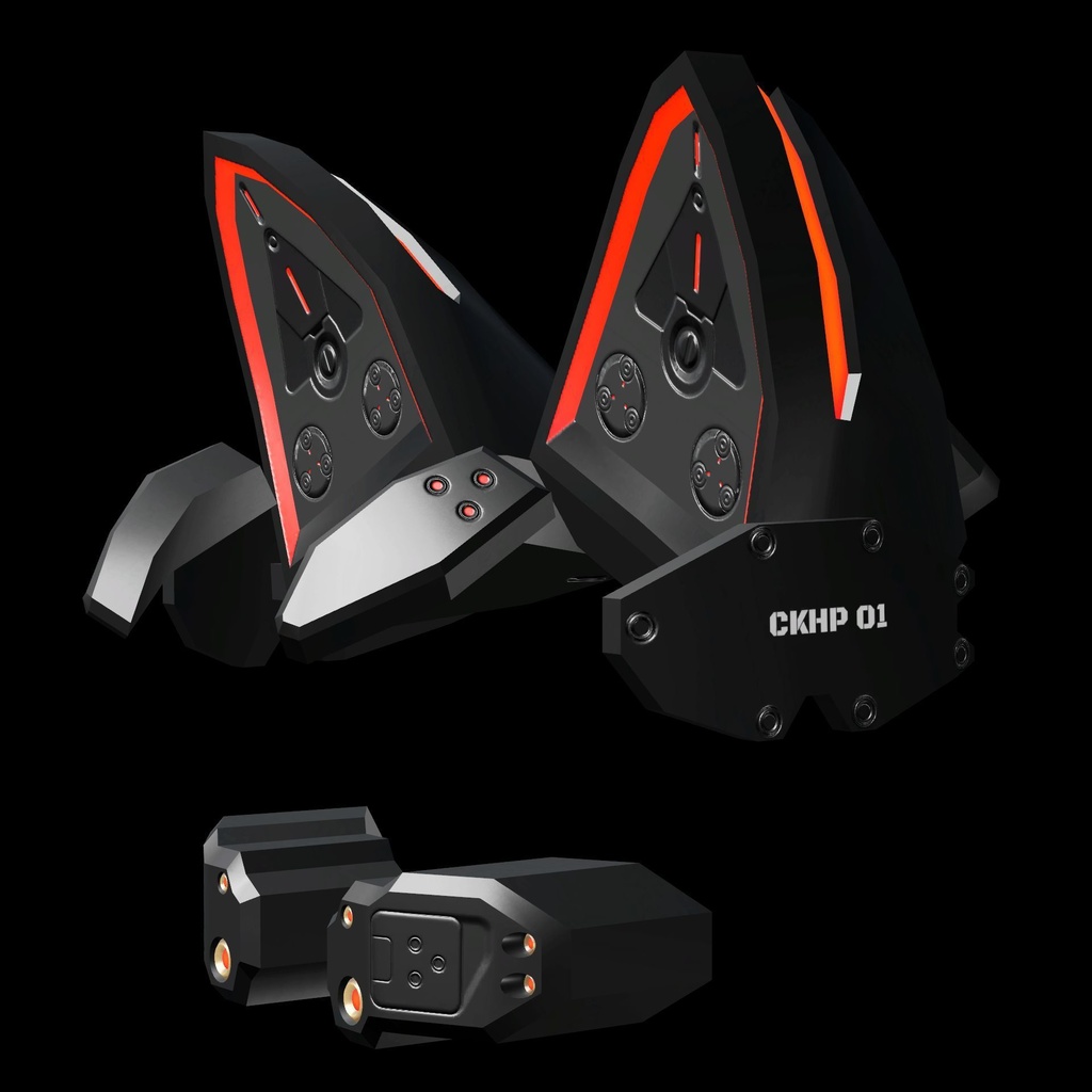 MCF Cyberpunk kemomimi Head Parts