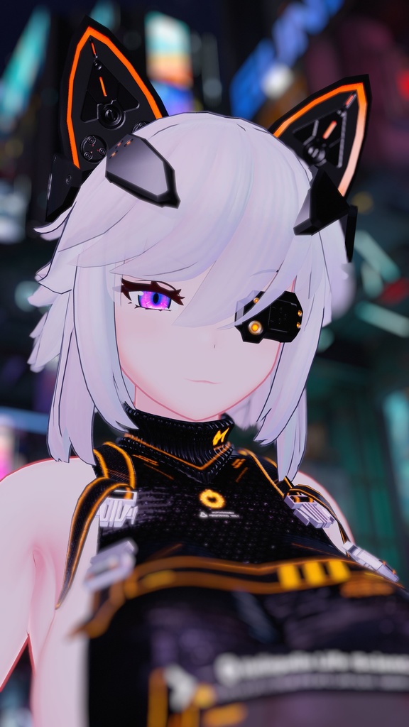 MCF Cyberpunk kemomimi Head Parts