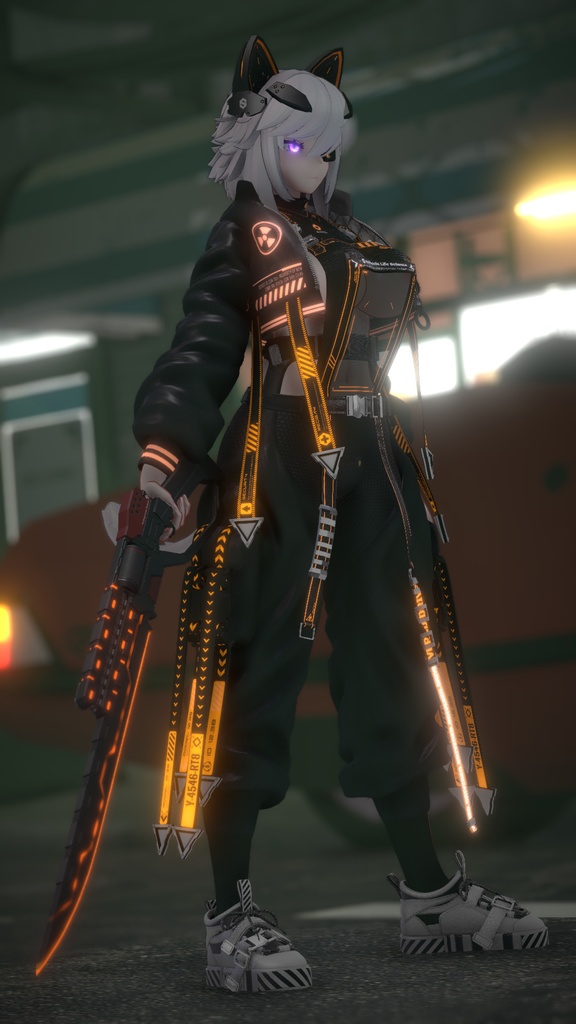 MCF Sci fi Gunblade V2