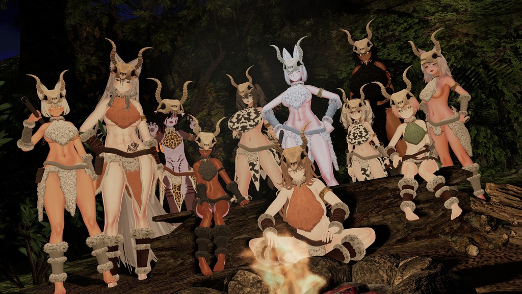 MCF Wild Tribe set  2