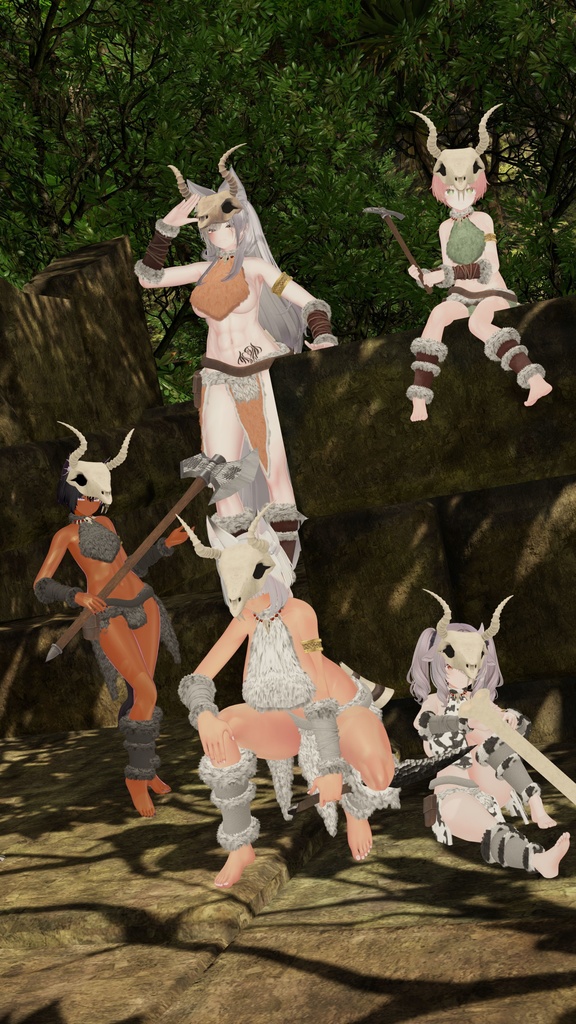 MCF Wild Tribe set  2