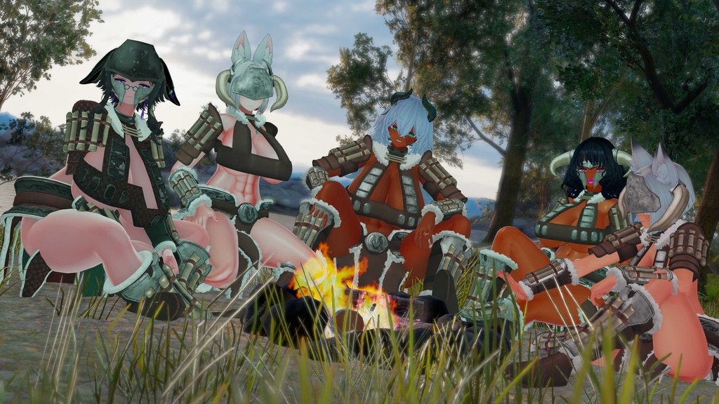 MCF Wild Tribe set 3 Nordic Sky