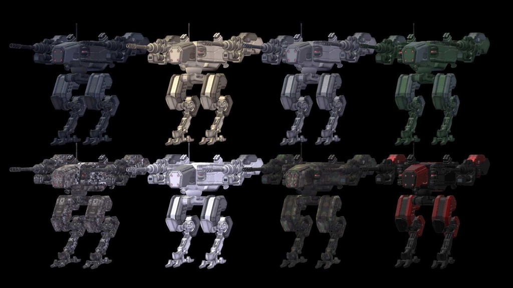 MCF Walking Fortress Steel Hound