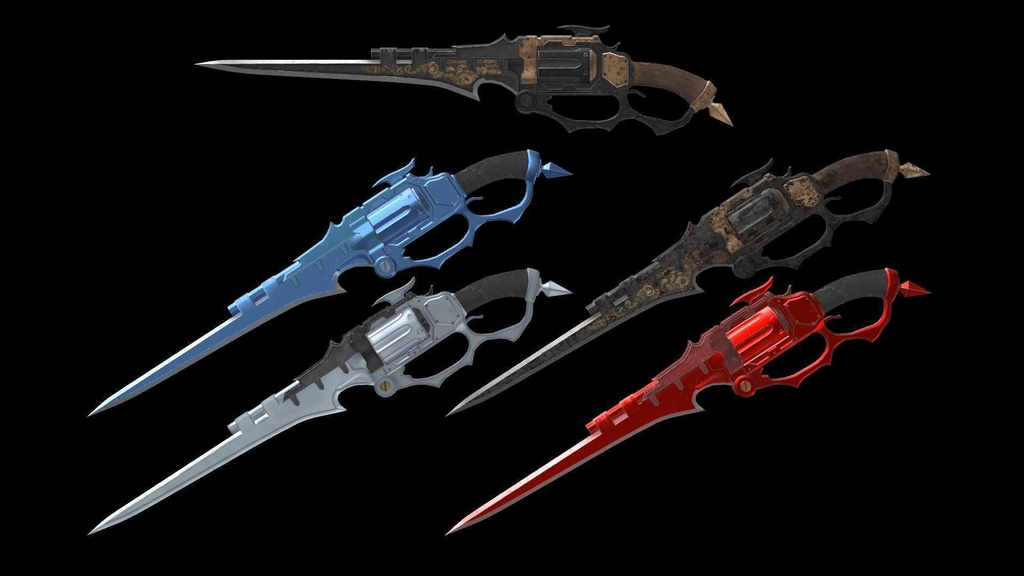 MCF Gunblade Demonbane Revena