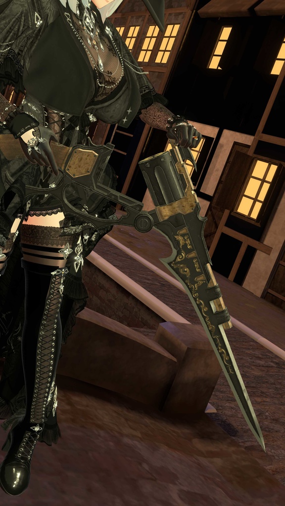 MCF Gunblade Demonbane Revena