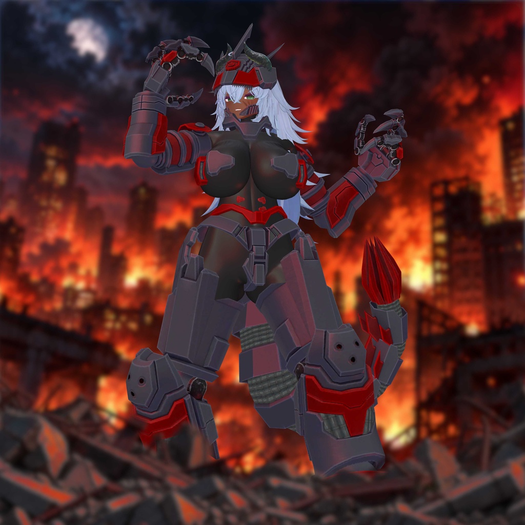MCF PS DRAGON FRAME MECHA DRAGA
