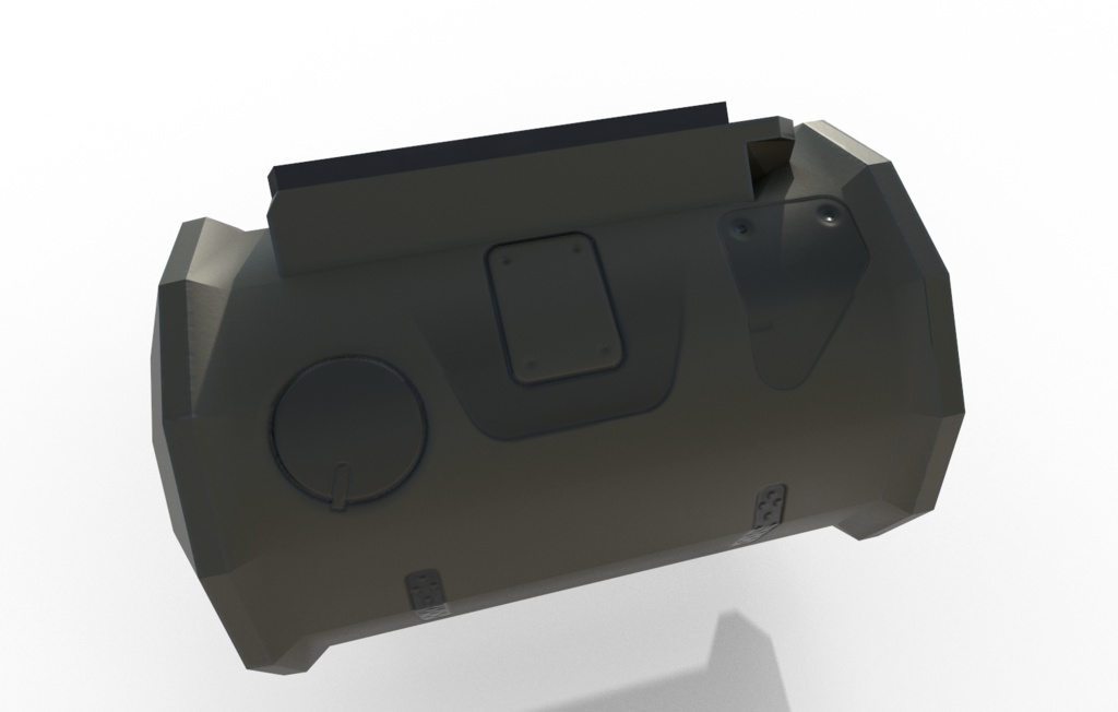 【VRchat想定】MCF 腕部装着型生活補助デバイスRip-Girl 3000