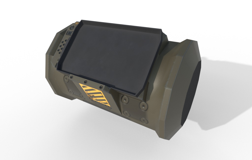 【VRchat想定】MCF 腕部装着型生活補助デバイスRip-Girl 3000