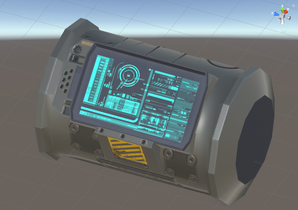 【VRchat想定】MCF 腕部装着型生活補助デバイスRip-Girl 3000