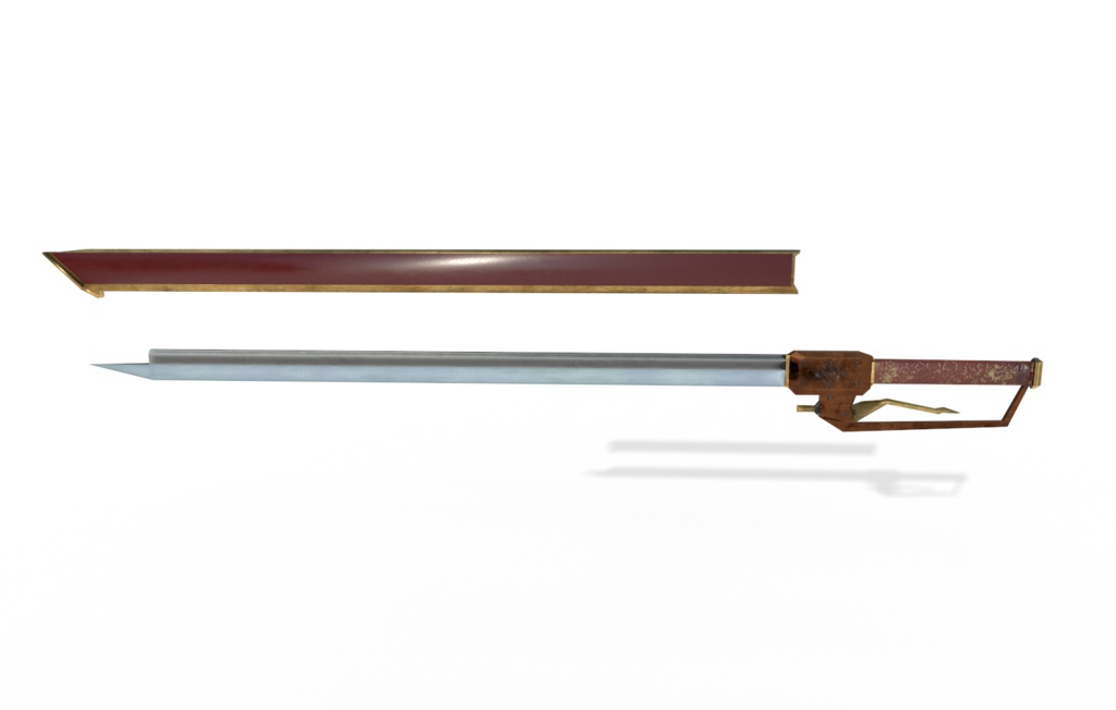 【VRchat想定】MCF トリガー式汎用サーベルSPエッジ