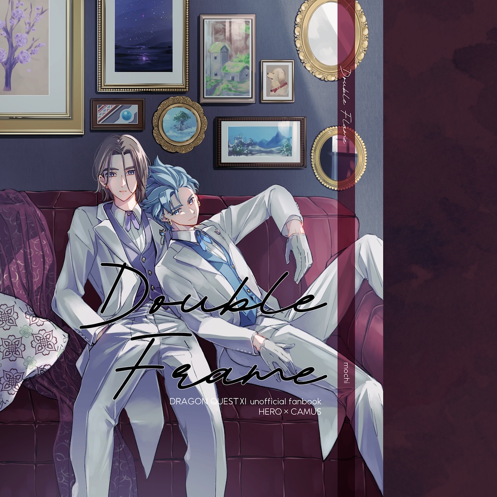 主カミュイラスト集「Double Frame」