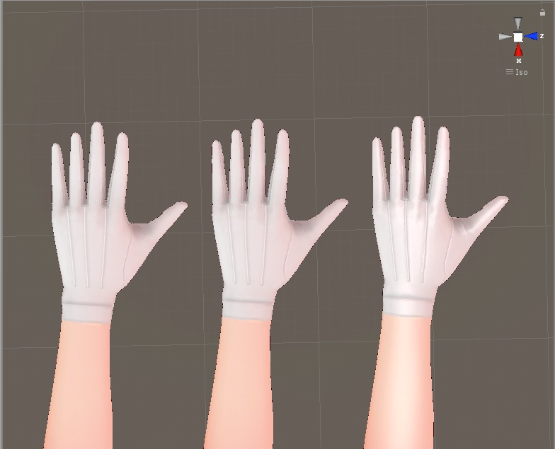 VRoid 礼装手袋【試着有】