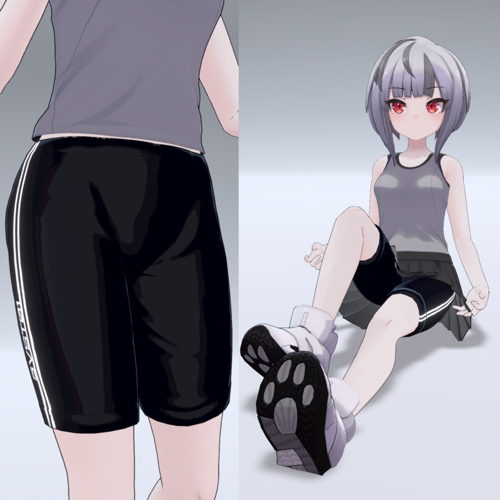 【イリオ1.0素体専用】スパッツLong,Short