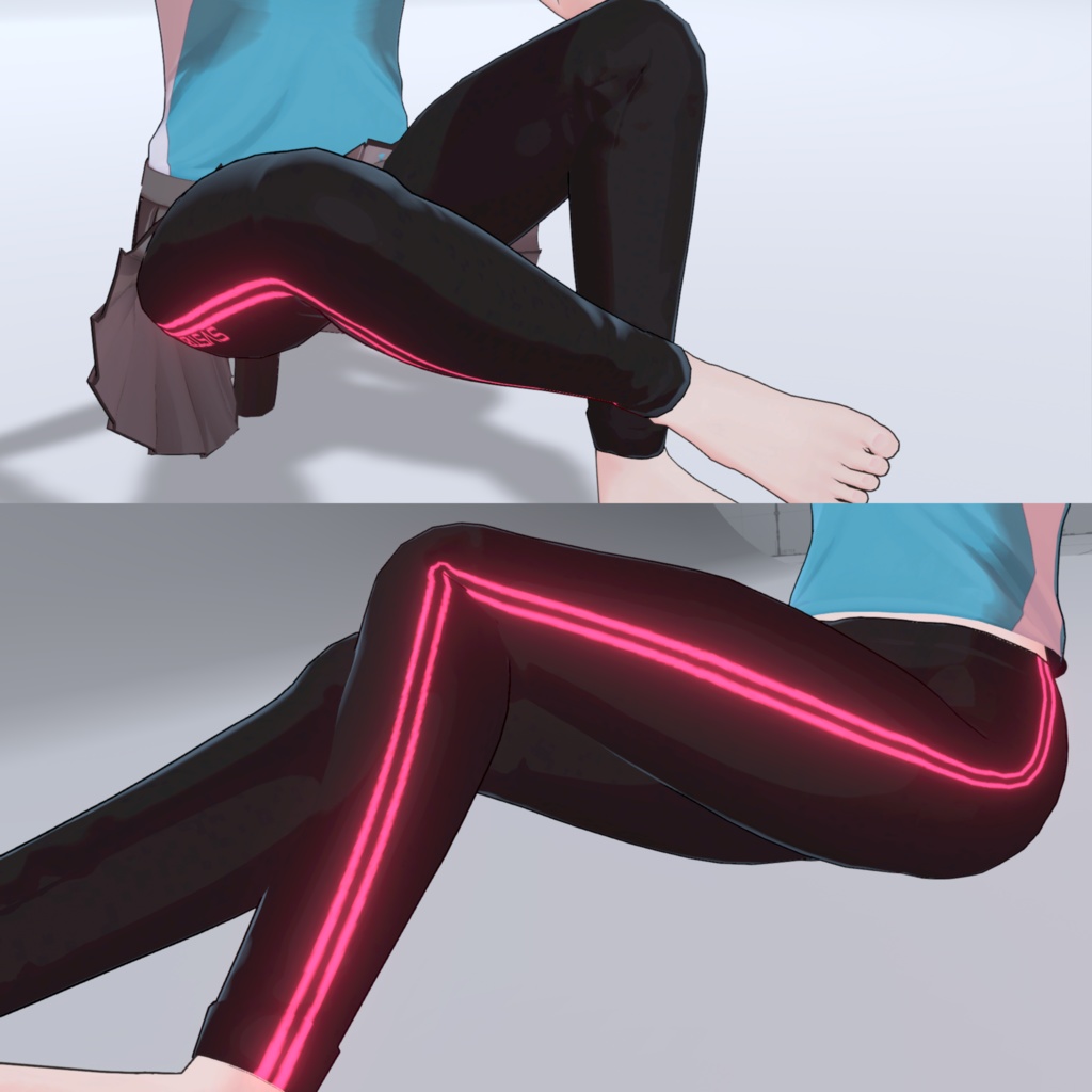 【イリオ1.0素体専用】スパッツLong,Short