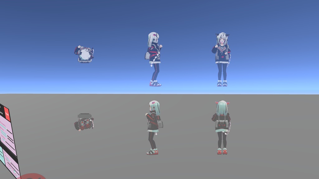 PoseViewCamera HUDでポーズ確認できるUDON【VRChat World用】