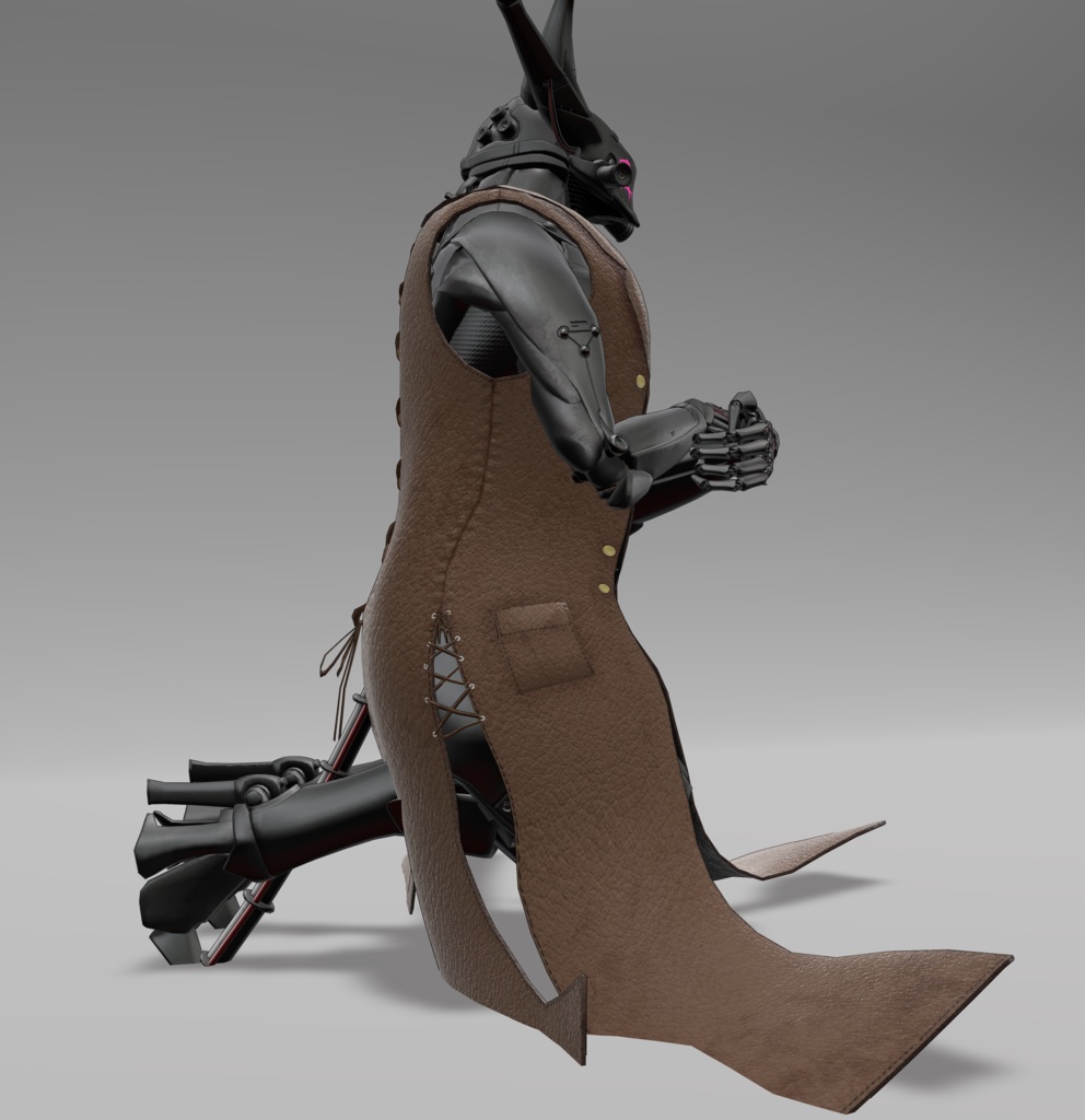 【ジェラス対応】ロングジレ