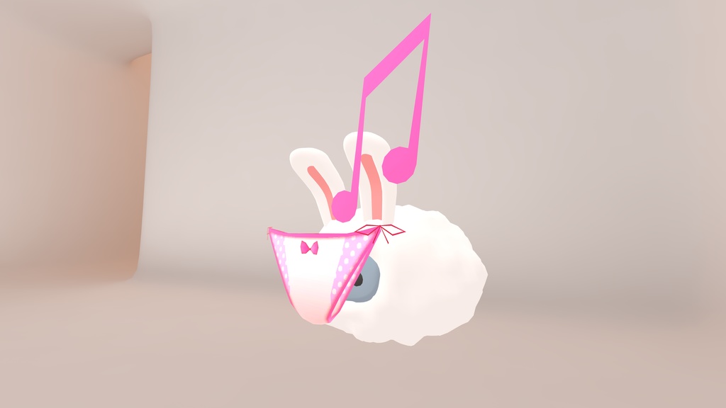 【VRChatアバターアイテム】投擲・演奏用パンティー【Elin】