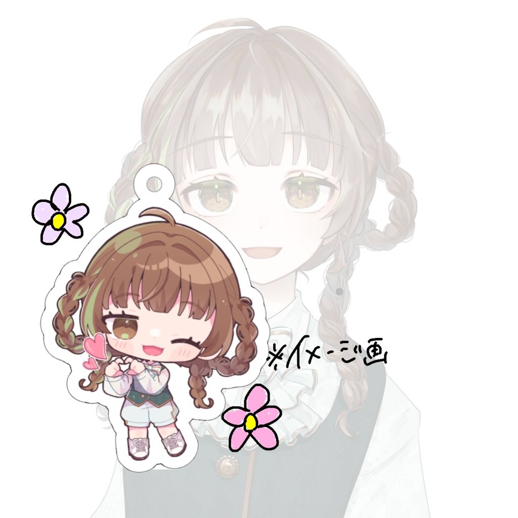 千夜 アクリルキーホルダー